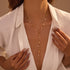 Tassel Pearl Y Chain Necklace