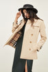 Mid Length British Style Trench Coat for Women