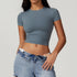 Seamless Sculpting Crop T-Shirt