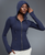 Navy Blue Golden Zipper