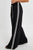 Contrast Side Stripe Wide-Leg Trousers