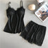 Womens Spandex Lace Trim Bra Panty Lingerie Set