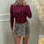 Denim Stretch Skorts
