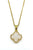 Stainless Steel Clover Pendant Necklace