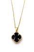 Stainless Steel Clover Pendant Necklace