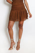 Lace Layered Frill Mini Skirt