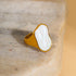 Gold Fritillary Titanium Ring