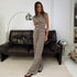 Striped Wide Leg Trousers Knit Co-ord