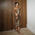 Bodycon Leopard Print Sling Midi Dress