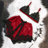 Plus Size Satin Sleepwear Sexy Lingerie Nightwear Set