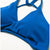 Womens Twist Cut Out Sports Bra