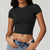 Seamless Sculpting Crop T-Shirt