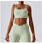 Womens Criss Cross Back Sports Bra