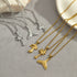Gold Fishtail Gold Pendant Necklace