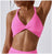 Womens Twist Cut Out Sports Bra