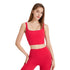 Womens Solid Shaping Sports Bra Breathable Activewear Top