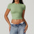 Seamless Sculpting Crop T-Shirt