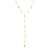 Tassel Pearl Y Chain Necklace
