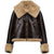Oversized Faux Shearling-Lined Jacket