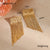 Gold Tassel Earrings