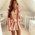 Two Piece Knitted Cardigan And Shorts Set