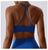 Womens Twist Cut Out Sports Bra