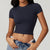 Seamless Sculpting Crop T-Shirt