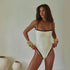 Contrast Binding Basic One Piece Swimsuit