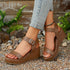 Platform Wedge High Heel Beach Sandals