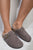 Suede Flip-Flops Sandals With Fur