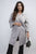 Open Front Longline Knitted Cardigan with Front Pockets