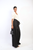 High Waist Belted Wide Leg Trouser