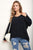 V-neck Chunky Knitted Jumper