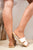 Open Toe Slip-On Cutout Flat Sandals