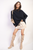 Turtle Neck Longline Knitted Jumper