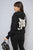 New York City Print Knitted Hoodie