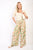 Abstract Pattern Wide Leg Trousers