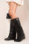 Fold Over Detail Knee High Boots