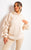 Fall Winter Oversized Ruched Sleeves Hoodie