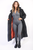 Long Belted Puffer Coat