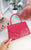 Croc Print Handbag