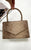 Croc Print Handbag