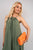 Sleeveless Beaded Halter Neck Maxi Dress with Tiered Hem