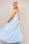 Sleeveless Beaded Halter Neck Maxi Dress with Tiered Hem