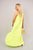 Sleeveless Beaded Halter Neck Maxi Dress with Tiered Hem