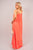 Sleeveless Beaded Halter Neck Maxi Dress with Tiered Hem
