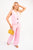 V Neck Sleeveless with Pocket Detail Top and Wide Leg Trousers Co-ord Set
