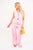 V Neck Sleeveless with Pocket Detail Top and Wide Leg Trousers Co-ord Set