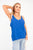 Sleeveless Scoop Neck Relaxed Fit Top