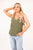 Sleeveless Scoop Neck Relaxed Fit Top